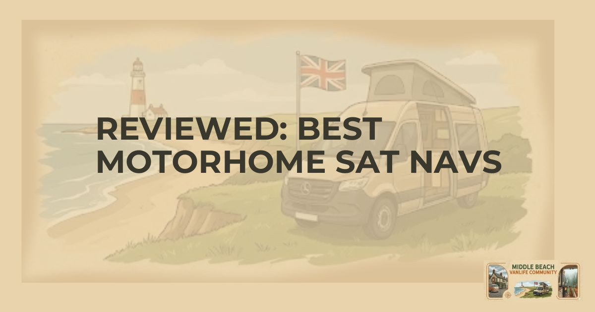 Top Motorhome Sat Navs for UK & Europe
