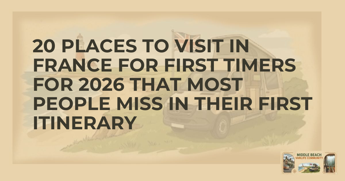 20 Must-Visit Places in France for First-Time Travelers