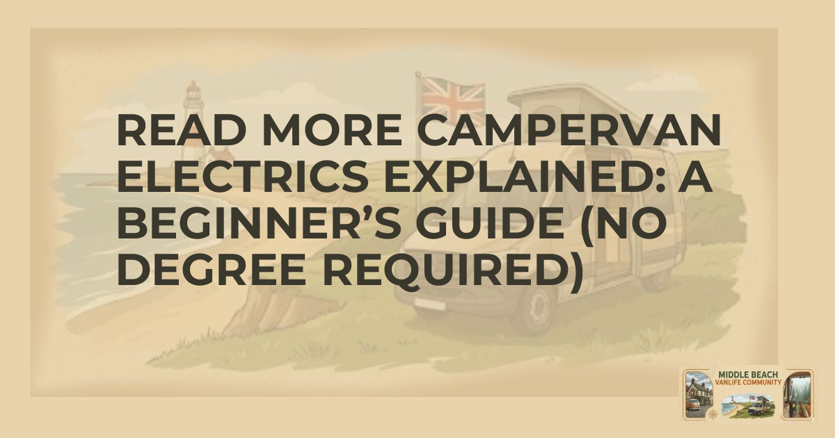 Mastering Campervan Electrics: A Beginner's Guide