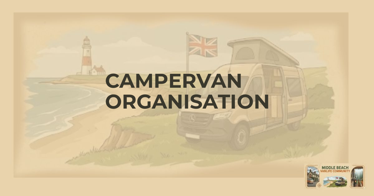 Top Tips for Organising Your Campervan