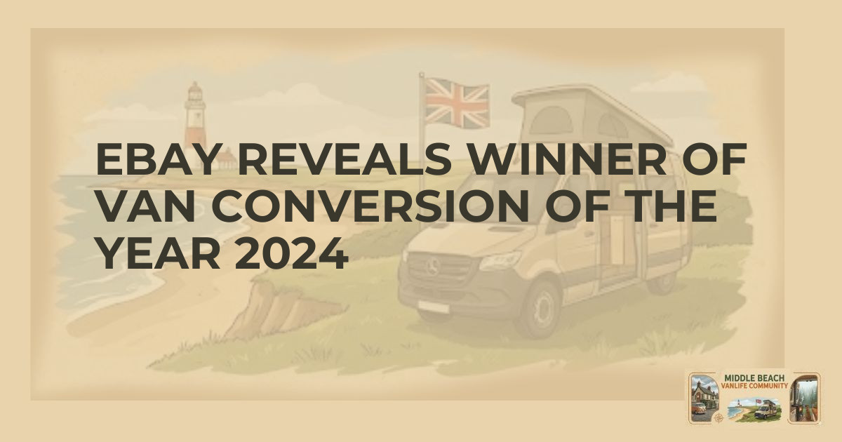eBay's Unique Campervan DJ Booth Wins 2024 Award