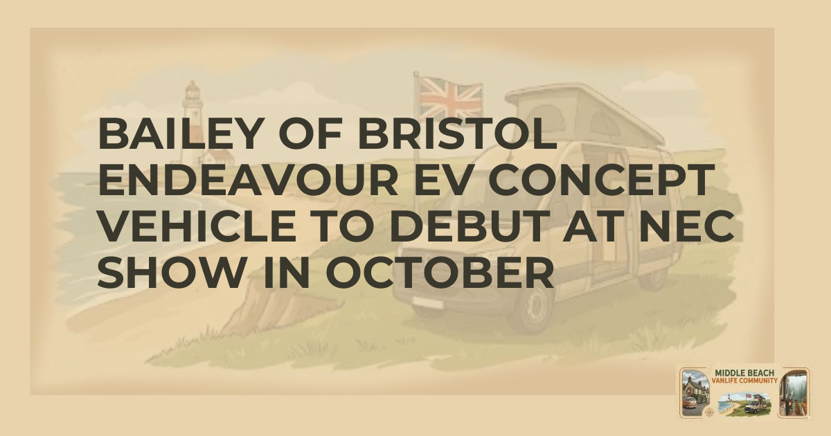 Bailey Unveils Endeavour EV Concept at NEC Show