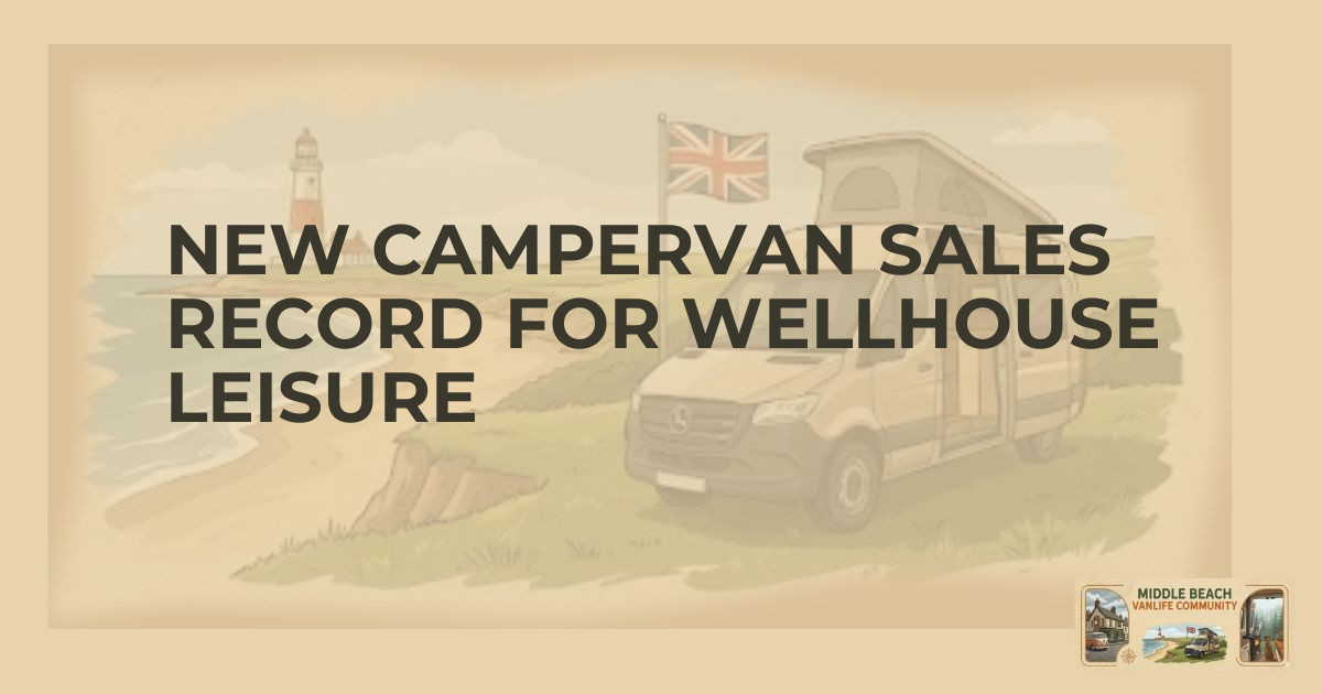 Wellhouse Leisure Hits New Campervan Sales Record