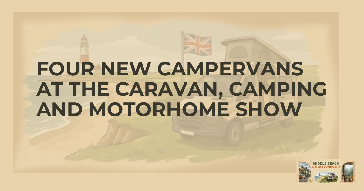 Discover New Campervans at NEC Birmingham Show