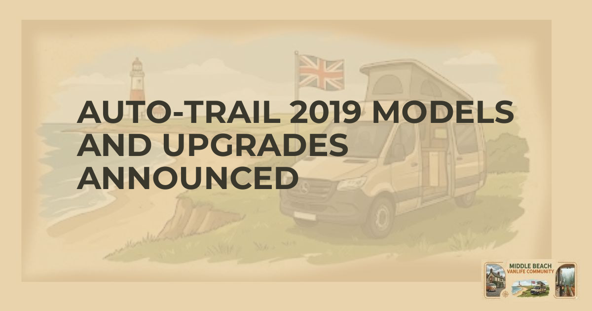 Auto-Trail Unveils Exciting 2019 Motorhome Models