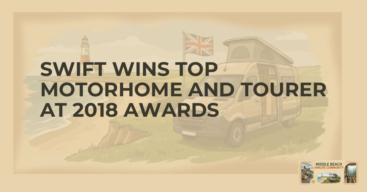 Swift Group Dominates 2018 Motorhome Awards