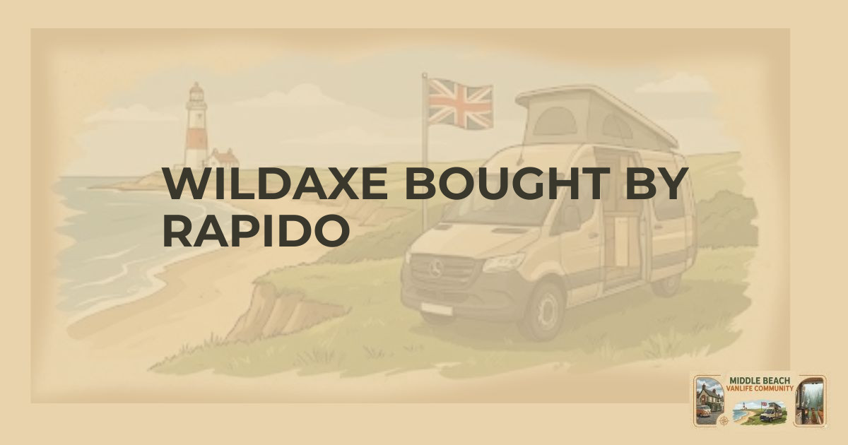 WildAx Joins Forces with Rapido: A New Era for Vanlifers