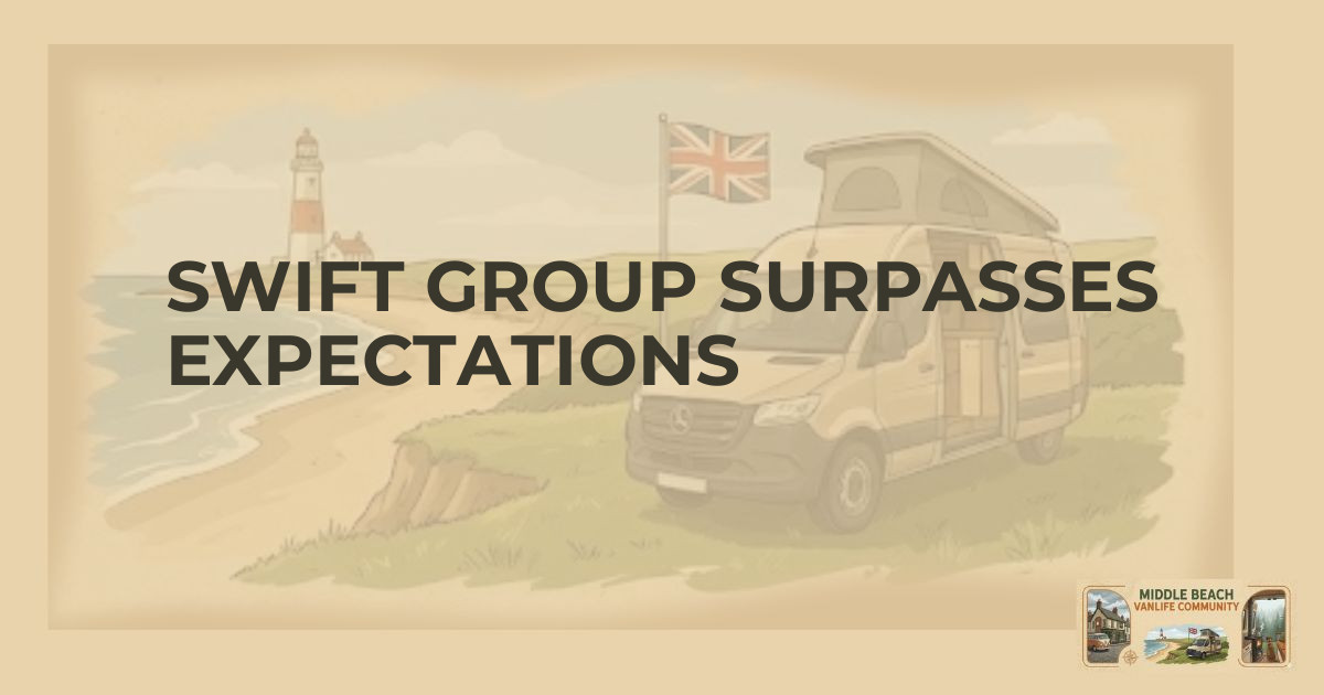 Swift Group Shines at Motorhome & Caravan Show 2023