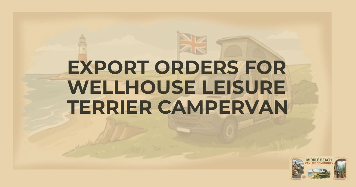 Wellhouse Leisure Exports Ford Terrier to Europe