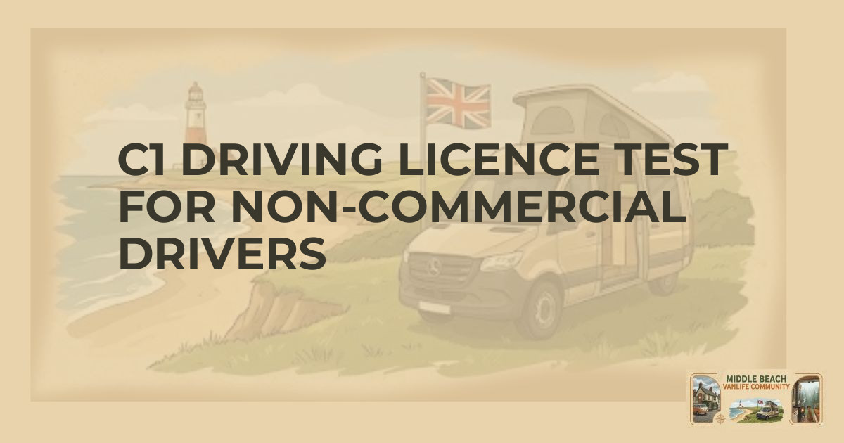 Easier C1 Licences: A Game-Changer for UK Vanlifers