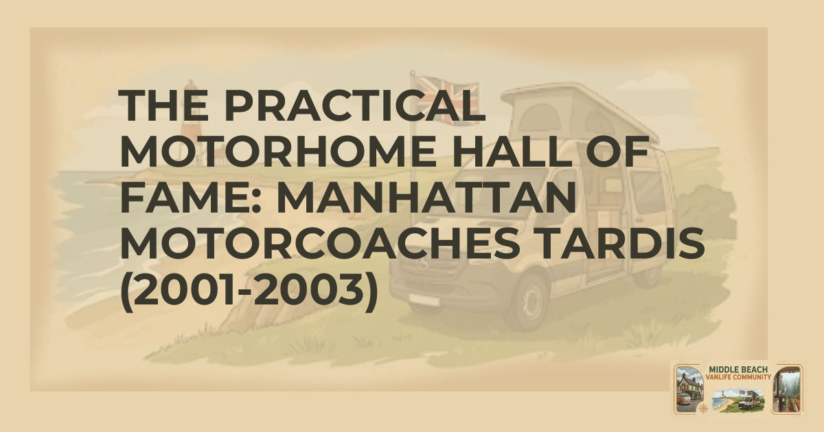 Discover the Rare Tardis Campervans by Manhattan Motorcoache