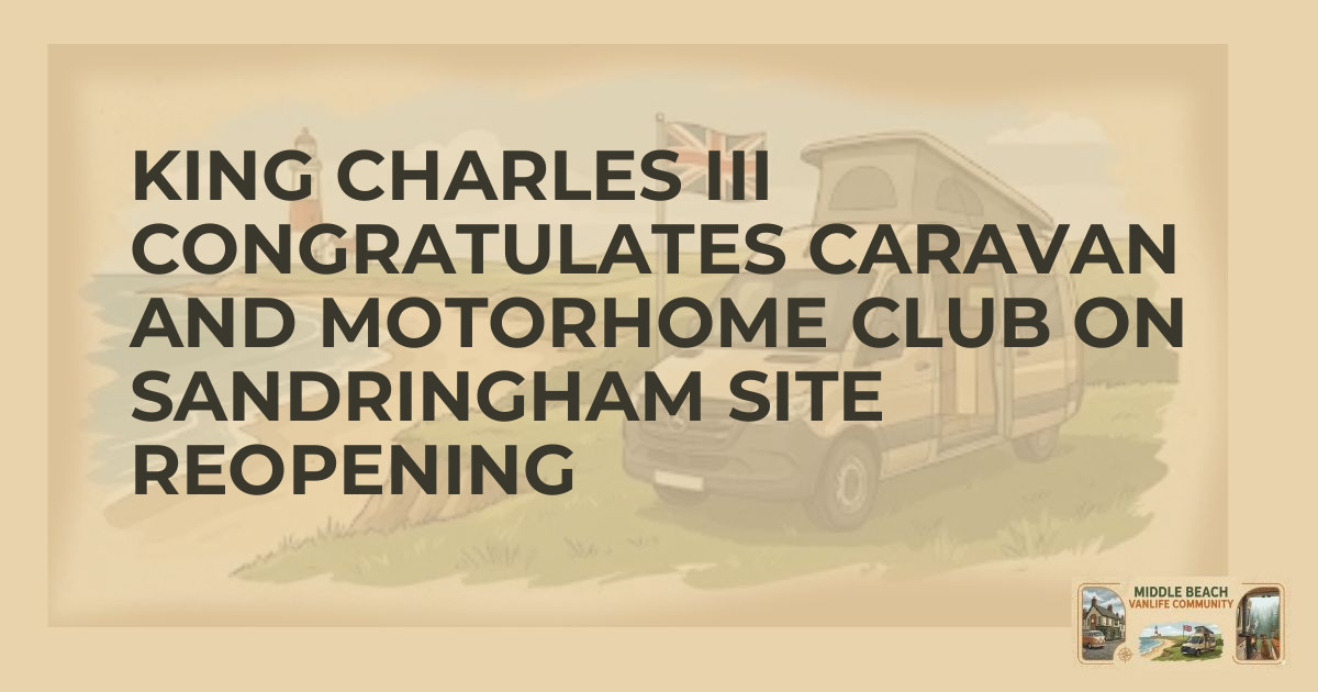 King Charles III Supports Sandringham Motorhome Site