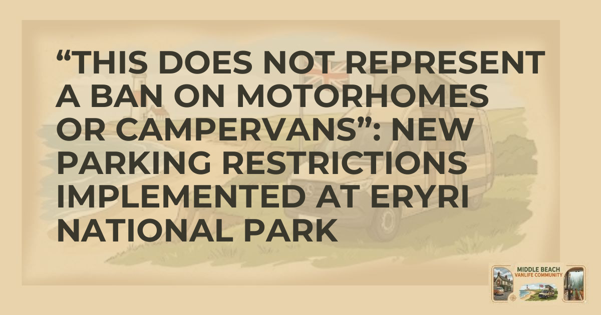 Eryri National Park Imposes New Car Park Time Limits