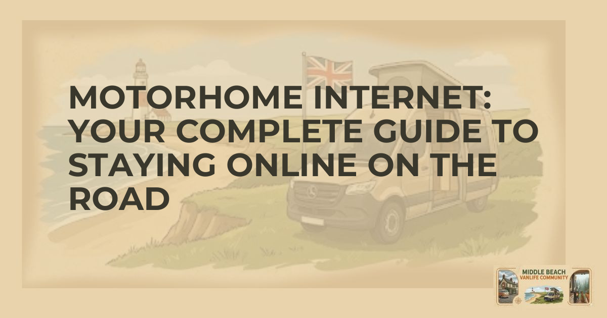 Get Reliable Mobile Internet for Your Motorhome