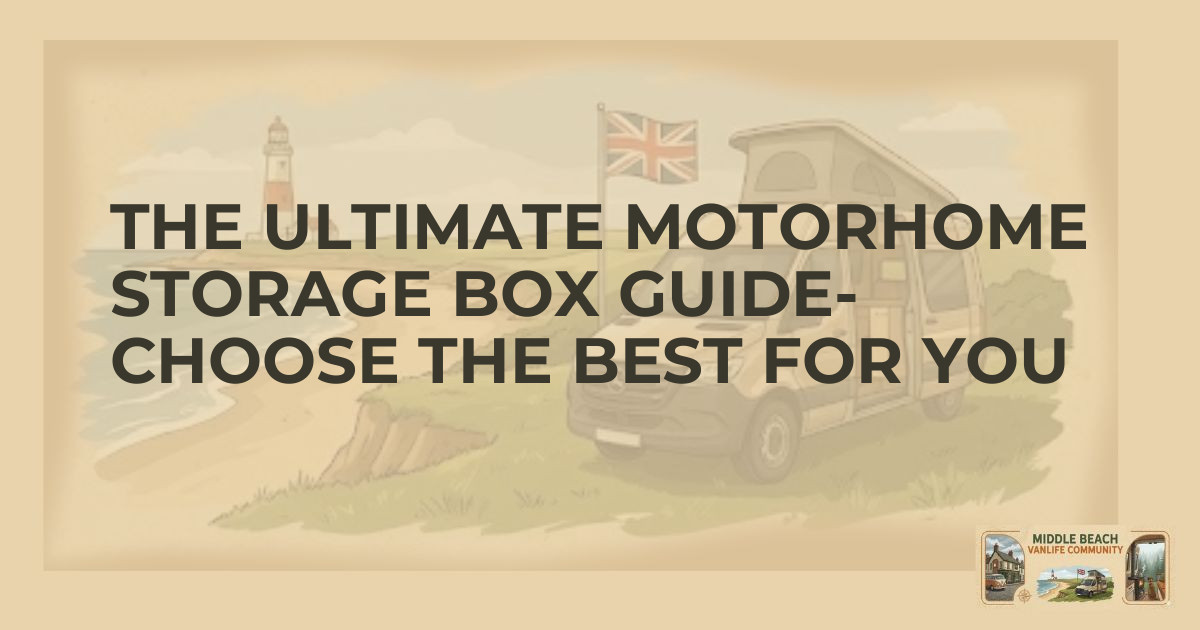 Ultimate Guide to Choosing Your Motorhome Storage Box