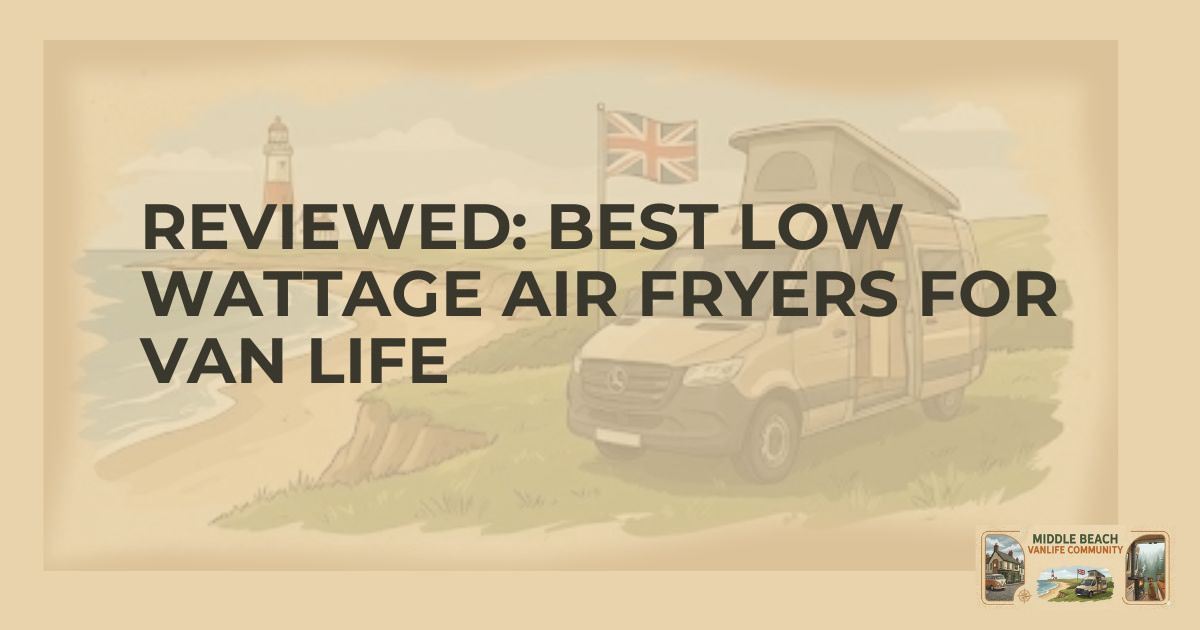 Top Low Wattage Air Fryers for Your Vanlife