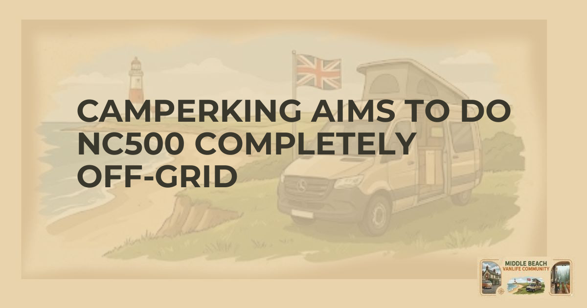 Camperking Goes Off-Grid on North Coast 500