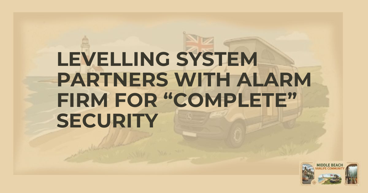 Smart Levelling Jacks for Safer Motorhome Living