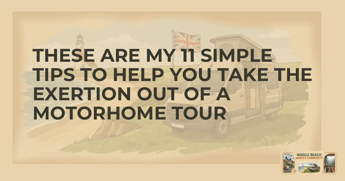 Effortless Motorhome Tours: Expert Tips Inside