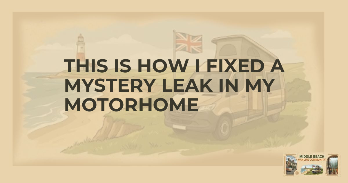 DIY Motorhome Leak Fixes: Save Money & Stress