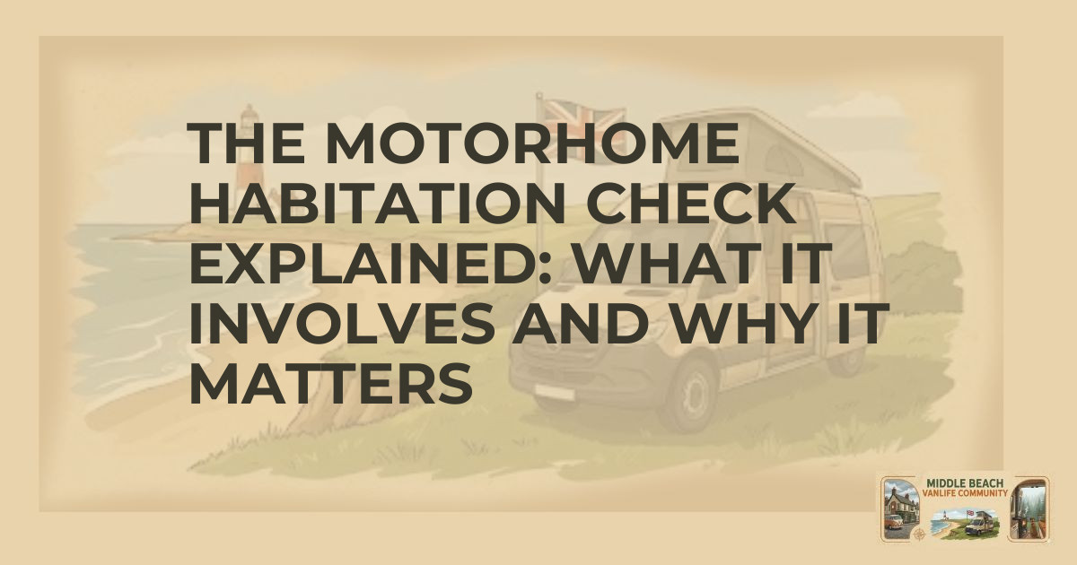 Essential Habitation Checks for Your Motorhome