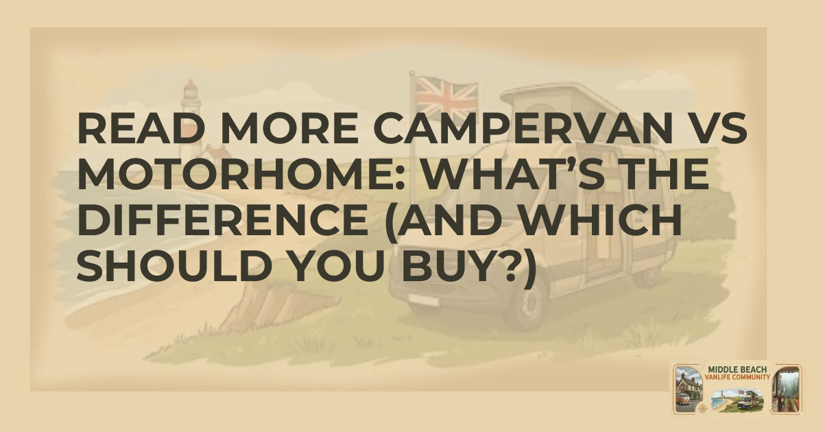 Campervans vs Motorhomes: Know Before You Buy
