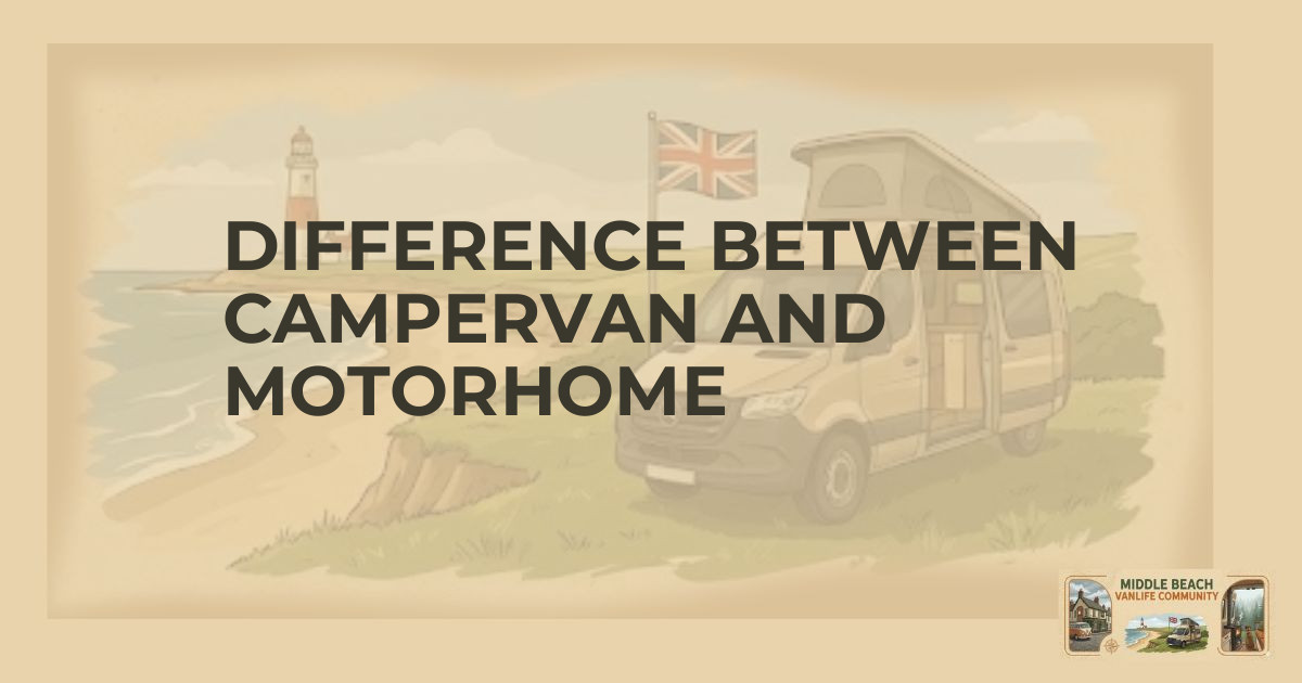Campervans vs Motorhomes: Key Differences Explained