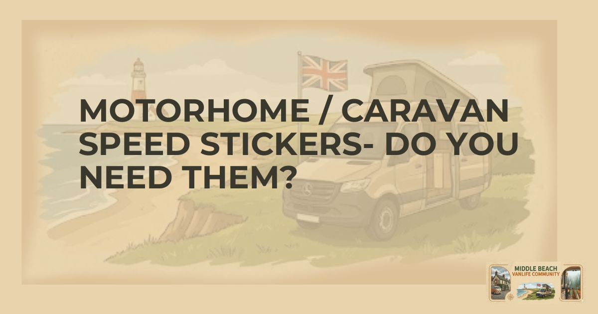 Essential Motorhome Speed Stickers Explained