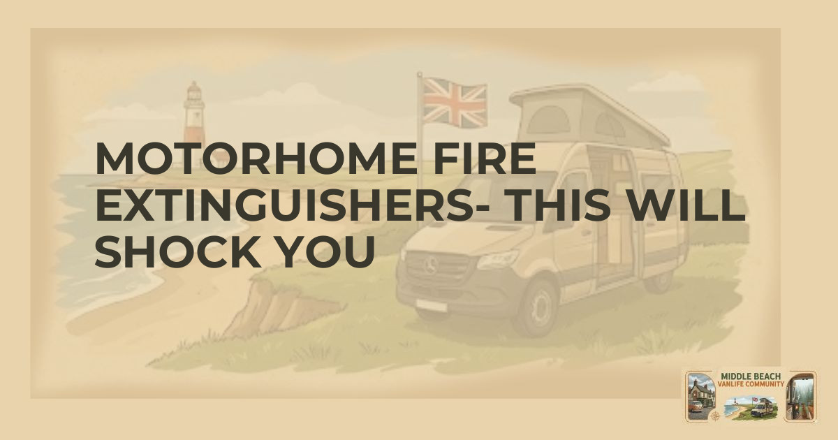 Essential Fire Safety for Motorhomes