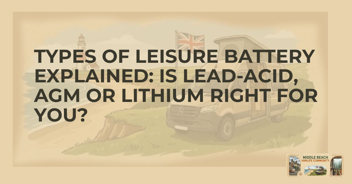 Choosing the Right Leisure Battery: A Complete Guide