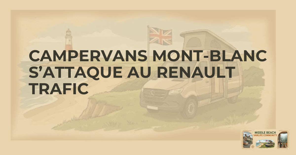 Campervans Mont-Blanc Takes on Renault Trafic
