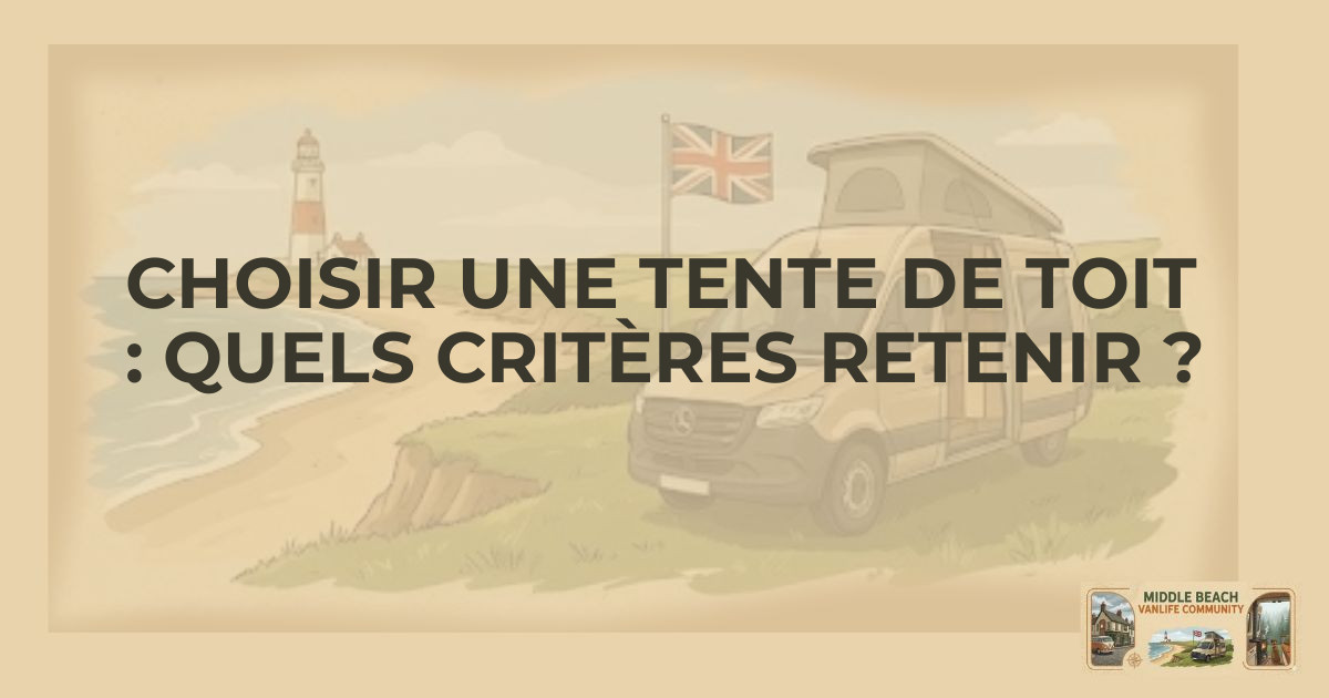 Choosing the Right Roof Tent for Your Van
