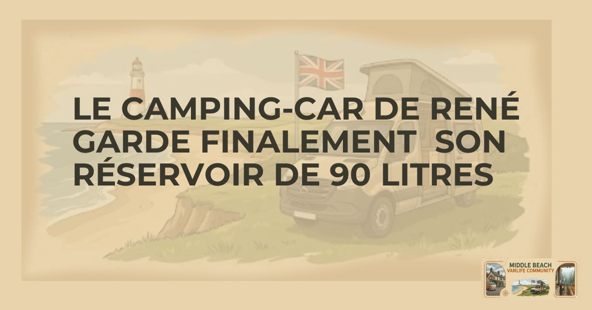 René's Camper Van Fuel Tank Solution