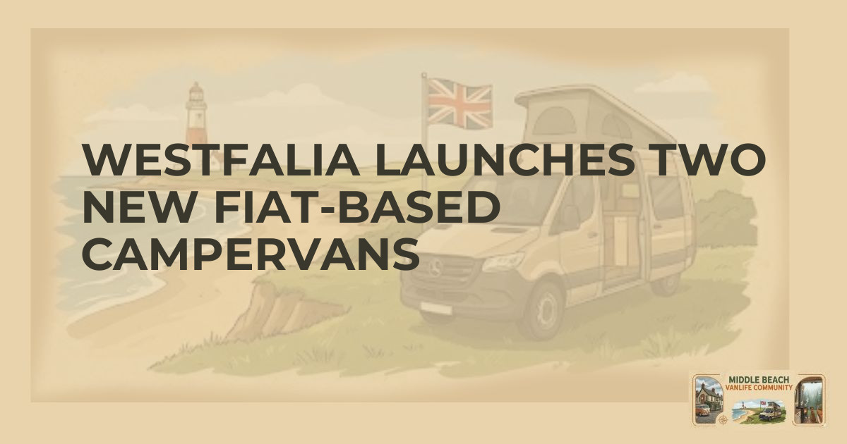 Westfalia Unveils Innovative Fiat Campervans for 2027
