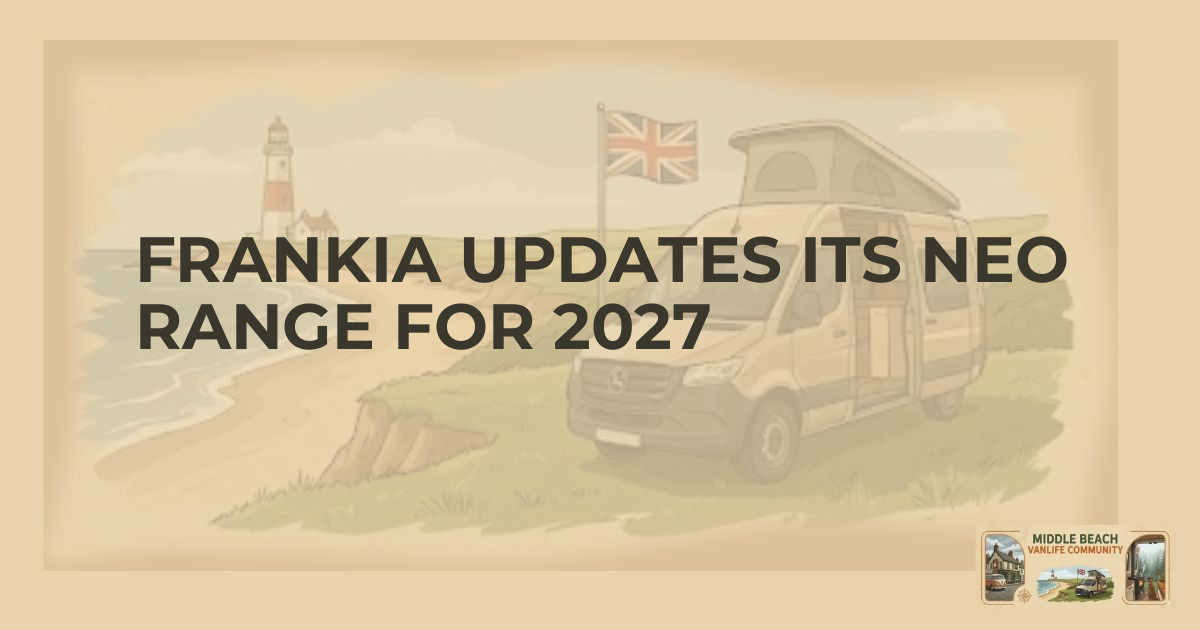 Frankia's Neo Range Revamped for 2027: A New Era in Van