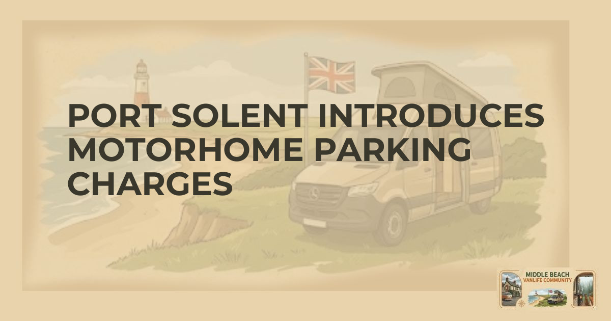 Port Solent Implements Overnight Charges for Motorhomes