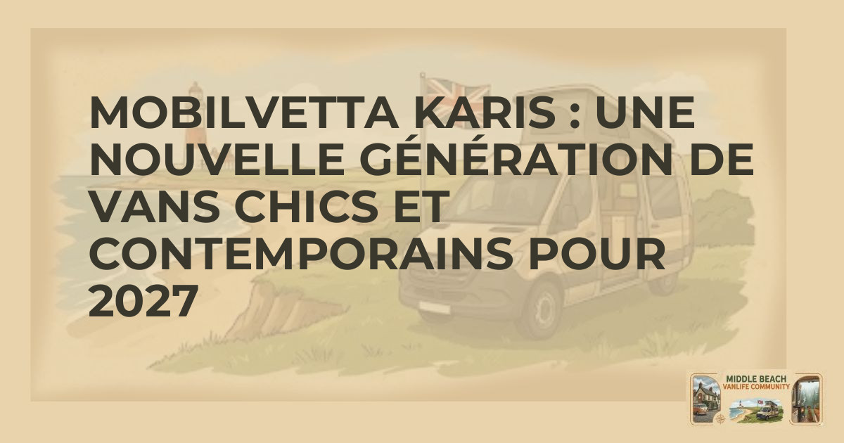 Mobilvetta Karis: Chic Campervans for 2027