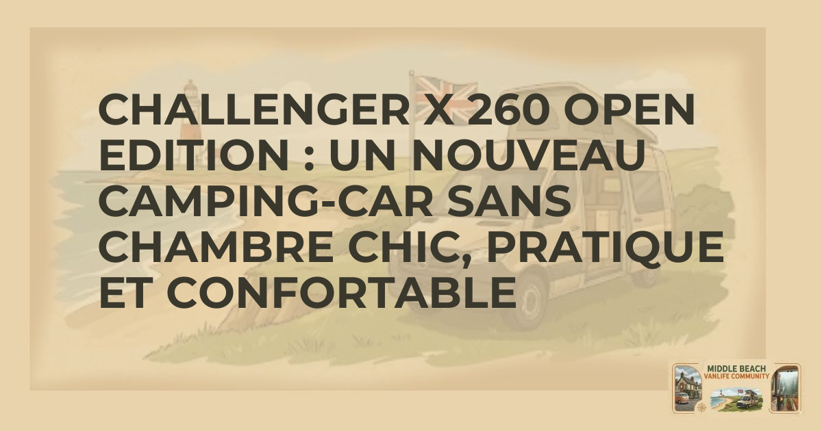 Challenger X 260: Chic and Practical Campervan Design