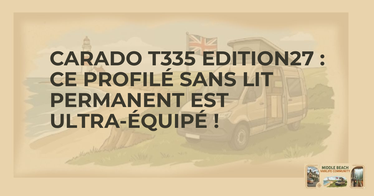 Carado T335 Edition27: A Versatile Van for Europe