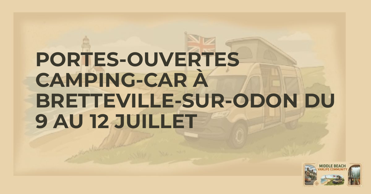 Open Days for Campervans in Normandy This July