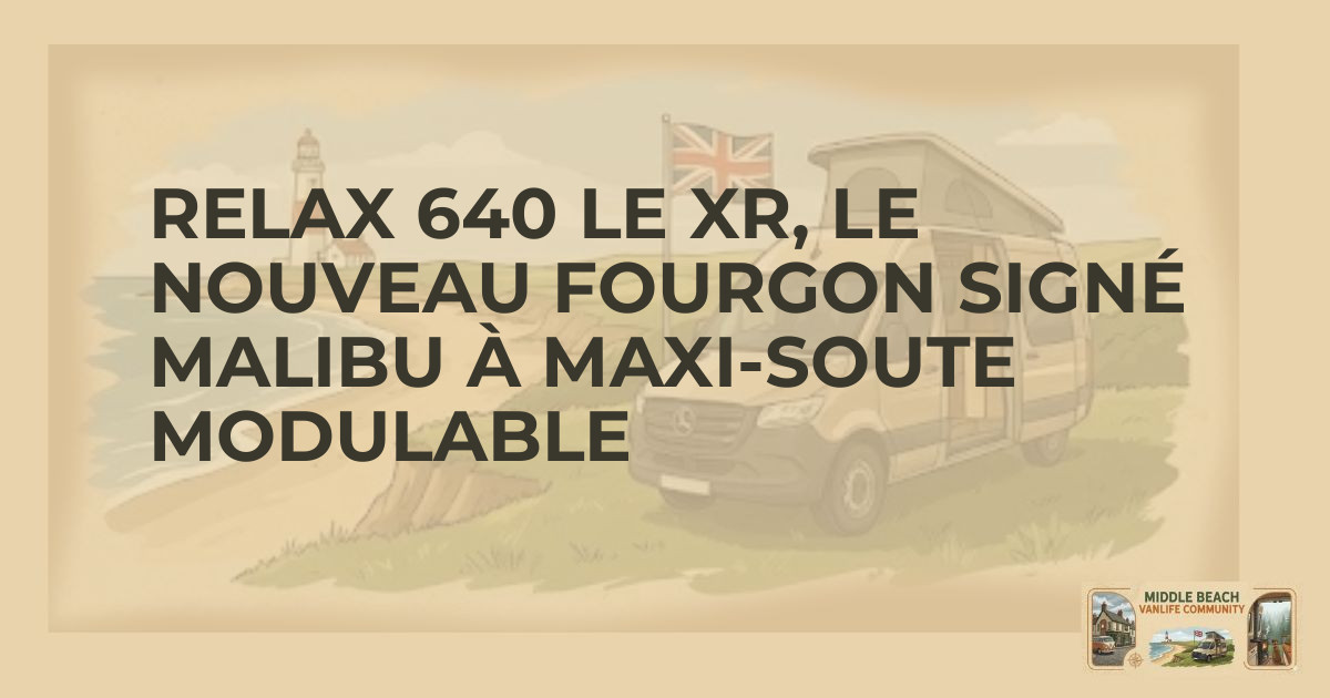 Malibu Relax 640 LE XR: Modular Comfort in Vanlife