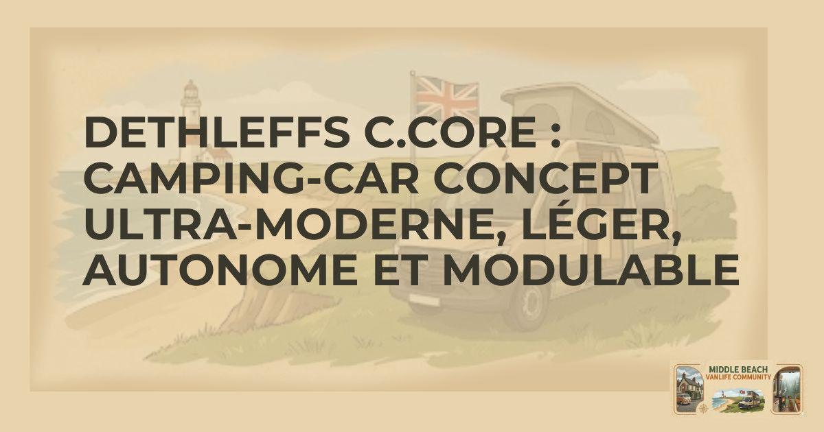 Dethleffs C.Core: Innovative Campervan Concept Unveiled