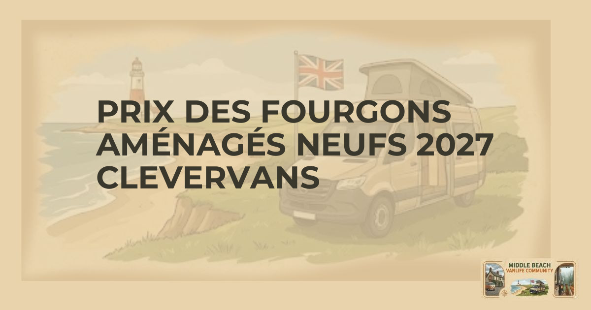 CleverVans 2027 New Campervan Prices Unveiled