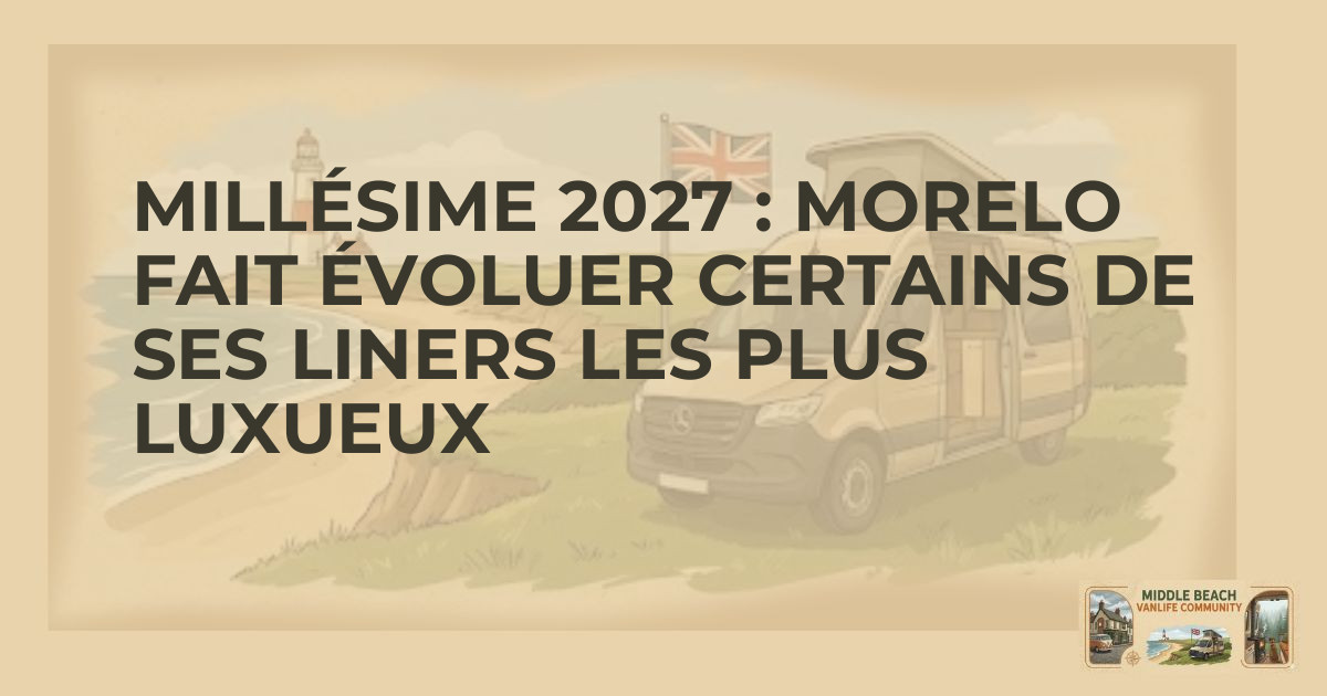 Morelo's Luxury Liners Evolve for 2027