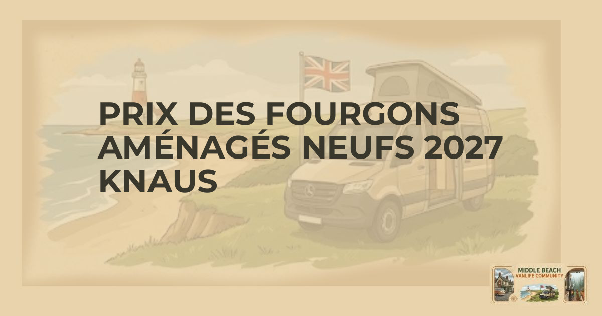 2027 Knaus New Campervan Pricing Insights