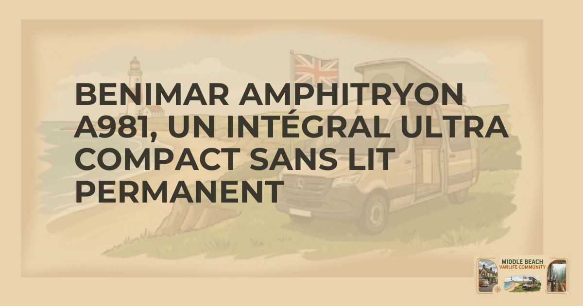 Benimar Amphitryon A981: Compact Motorhome Review