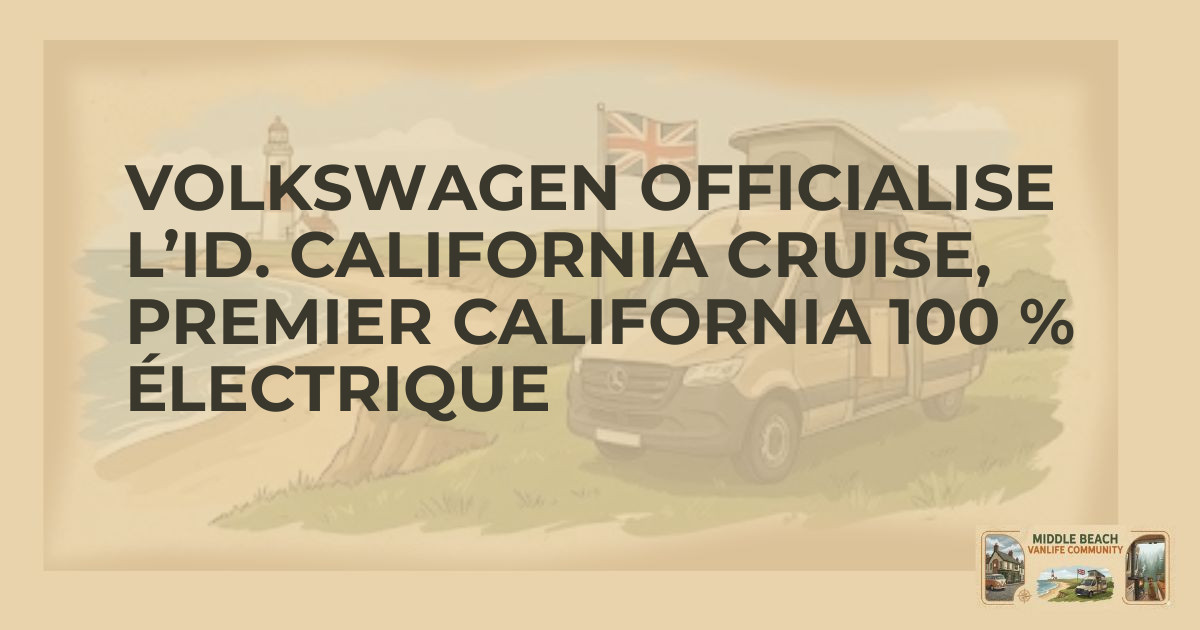 Volkswagen ID. California Cruise: The Electric Van Revo