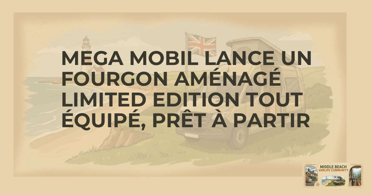 Mega Mobil Launches All-Equipped Limited Edition Van