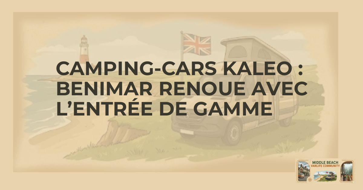 Benimar's Kaleo Series Offers Affordable Campers