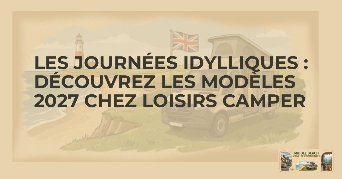 Idyllic Days: Discover 2027 Models at Loisirs Camper
